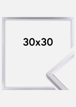 Ramme Steel Style Sølv 30x30 cm