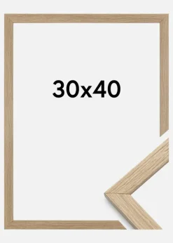 Ramme Stilren Akrylglas Eg 30x40 cm