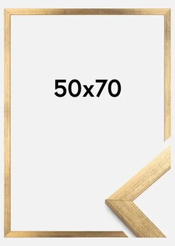 Ramme Stilren Akrylglas Guld 50x70 cm