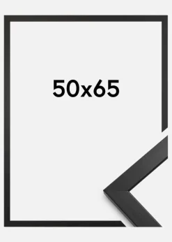 Ramme Stilren Akrylglas Sort 50x65 cm