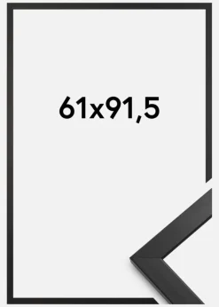 Ramme Stilren Akrylglas Sort 61x91,5 cm