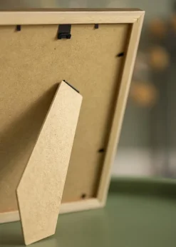 Ramme Stilren Guld 15x20 cm - Passepartout Hvid 4x5 inches