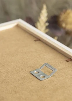 Ramme Stilren hvid Eg 40x50 cm - Passepartout Hvid 31x41 cm