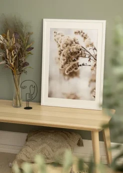 Ramme Stilren Hvid 60x90 cm - Passepartout Hvid 50x75 cm