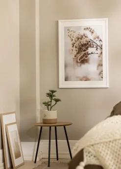 Ramme Stilren Hvid 42x59,4 cm (A2) - Passepartout Hvid 25x38 cm