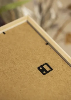 Ramme Stilren Sølv 40x50 cm - Passepartout Hvid 27,5x37 cm