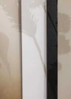 Ramme Stilren sort Eg 40x50 cm - Passepartout Hvid 27x35 cm