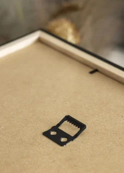 Ramme Stilren sort Eg 30x40 cm - Passepartout Hvid 18x27 cm