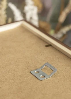 Ramme Stilren varmt Brun 40x40 cm - Passepartout Hvid 31x31 cm