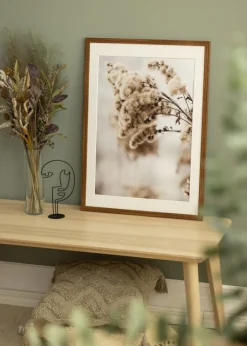 Ramme Stilren Warm Brown 70x100 cm - Passepartout Hvid 59,4x84 cm (A1)