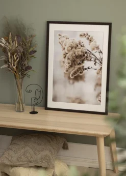 Ramme Stilren Wenge 30x40 cm - Passepartout Hvid 18x27 cm