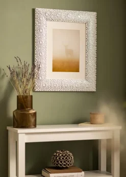 Ramme Stockholm Hvid - Valgfri Størrelse (Plexiglas)