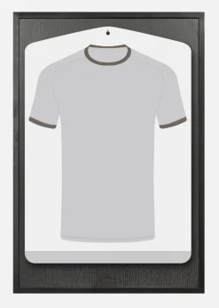 Ramme Stockholm Jersey Box Akrylglas Sort 60x90 cm