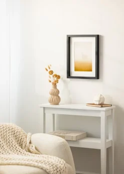 Ramme Thor Sort - Valgfri Størrelse (Akrylglas)