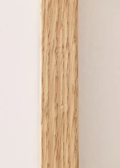 Ramme Tidlös Massiv Eg 40x50 cm - Passepartout Hvid 31x41 cm