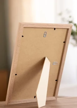 Ramme Tidlös Massiv Eg 20x30 cm - Passepartout Hvid 10x20 cm