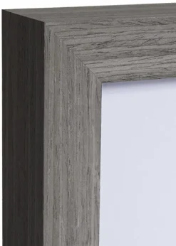 Ramme Timber Grå - Valgfri Størrelse (Akrylglas)