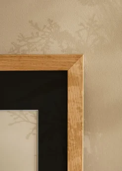 Ramme Trendline Eg 40x50 cm - Passepartout Sort 28x35 cm