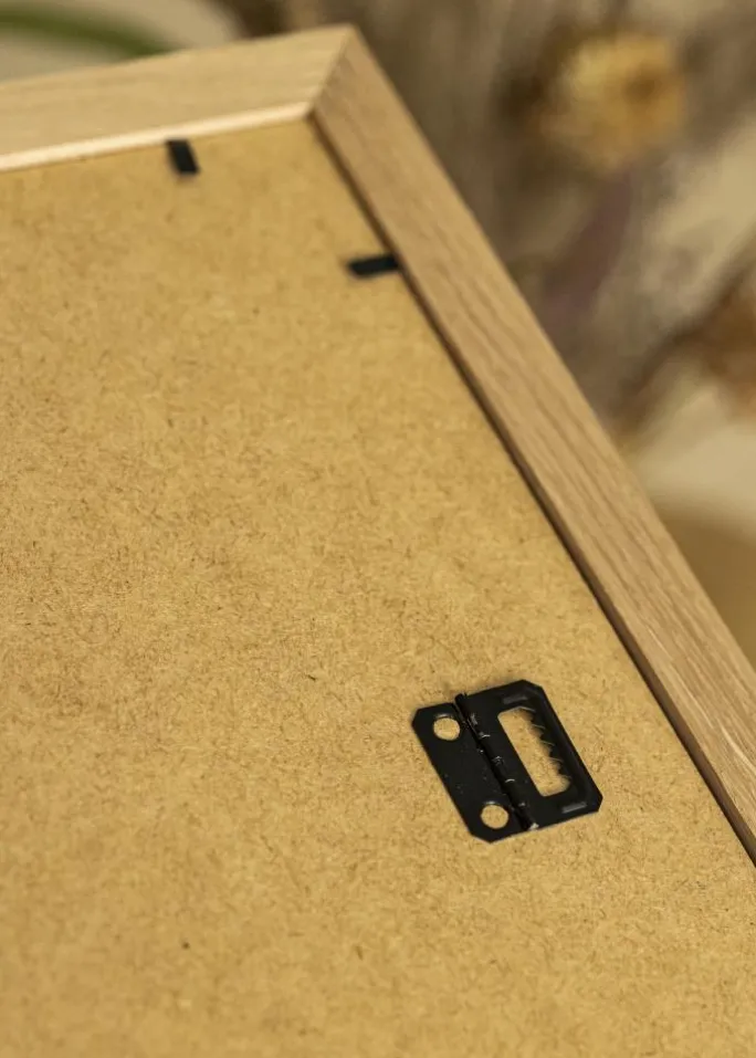 Ramme Trendline Eg 40x40 cm - Passepartout Hvid 32x32 cm