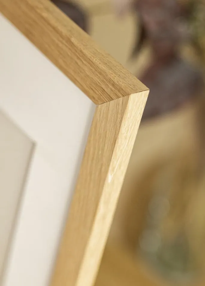 Ramme Trendline Eg 50x80 cm - Passepartout Hvid 42x70 cm