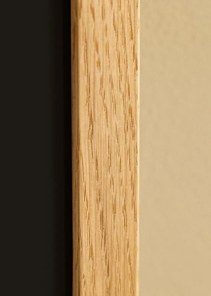 Ramme Trendline Eg 13x18 cm - Passepartout Sort 10x12 cm