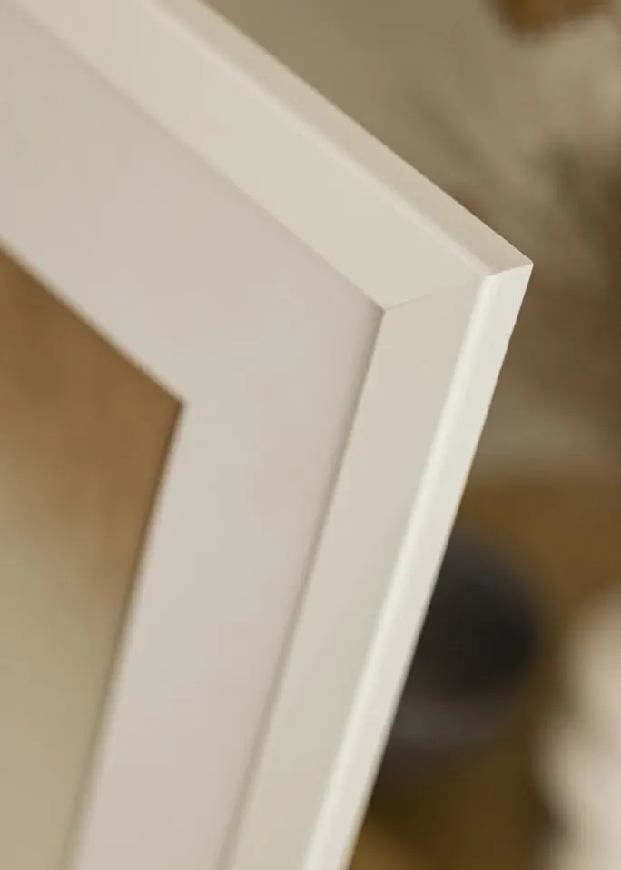 Ramme Trendline Hvid 40x80 cm - Passepartout Hvid 30x74 cm