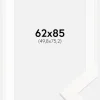 Ramme Trendline Hvid 62x85 cm - Passepartout Hvid 20x30 inches