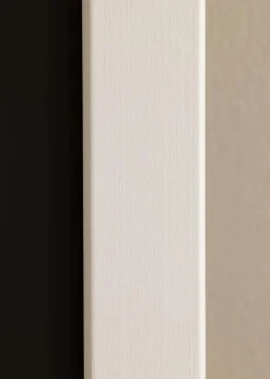 Ramme Trendline Hvid 30x60 cm - Passepartout Sort 20x50 cm