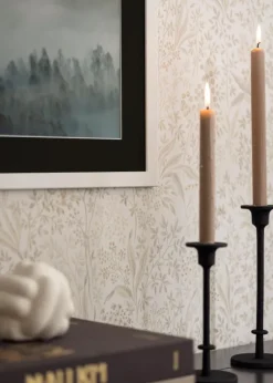 Ramme Trendline Hvid 50x100 cm - Passepartout Sort 30x80 cm