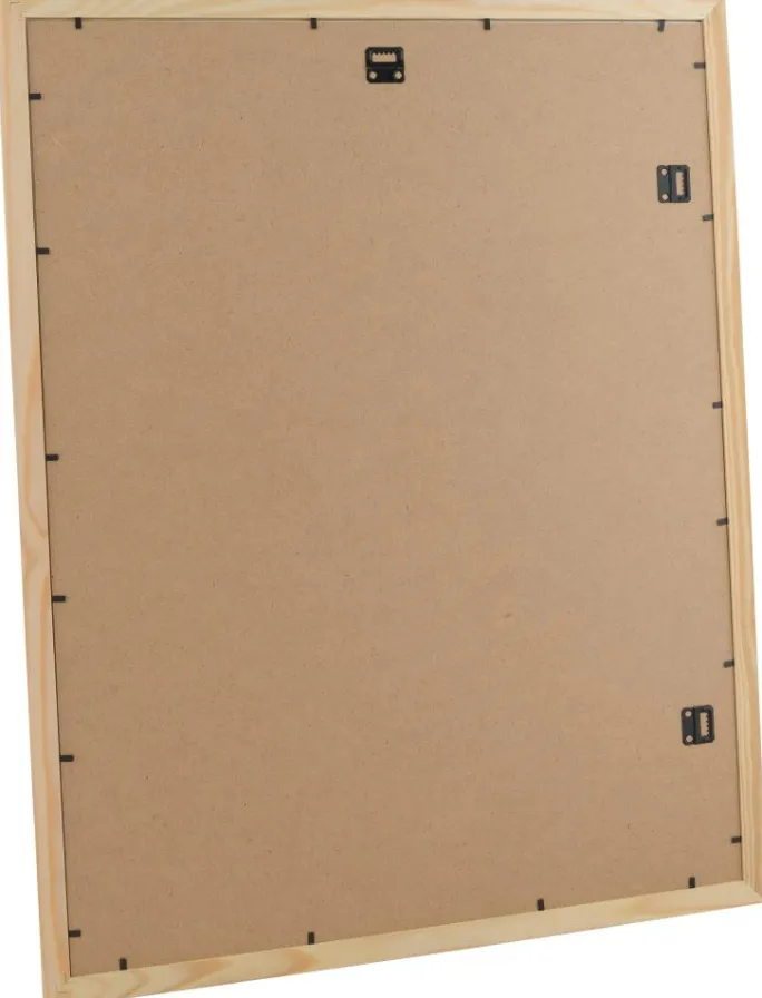 Ramme Trendline Natur 50x65 cm - Passepartout Hvid 15x22 inches