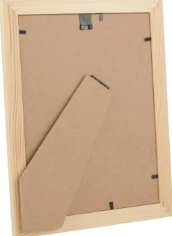 Ramme Trendline Natur 20x25 cm - Passepartout Hvid B6 125x176 mm