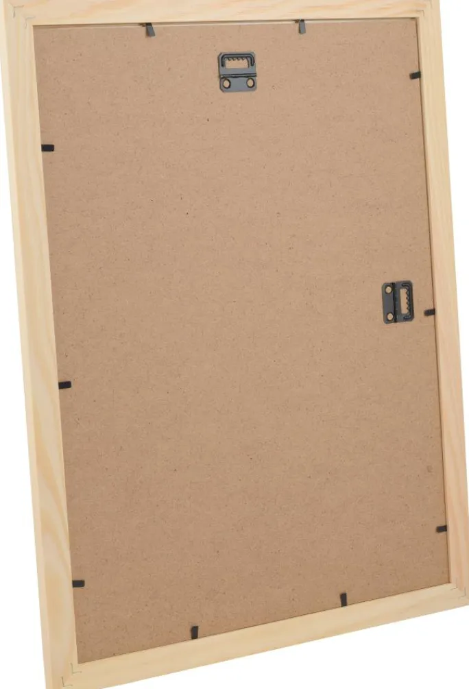 Ramme Trendline Natur 30x40 cm - Passepartout Hvid 8x12 inches