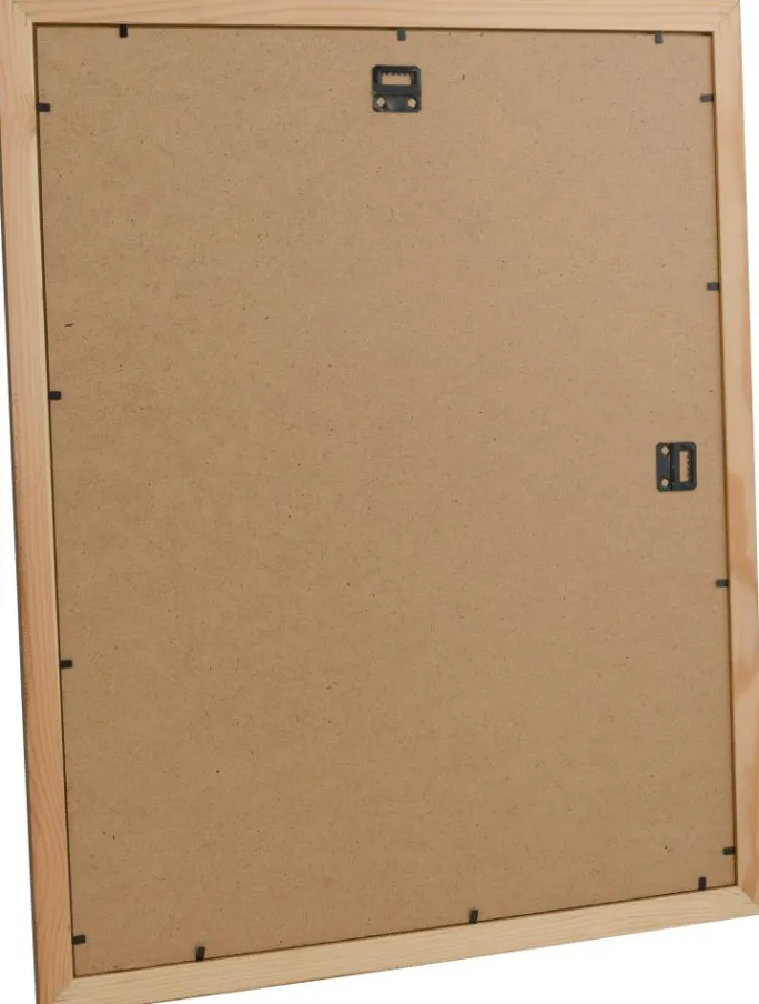 Ramme Trendline Natur 40x50 cm - Passepartout Hvid 28x38 cm