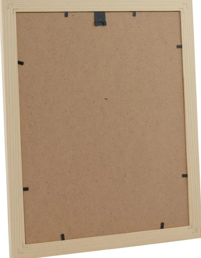 Ramme Trendline Natur 25x35 cm - Passepartout Hvid 15x25 cm