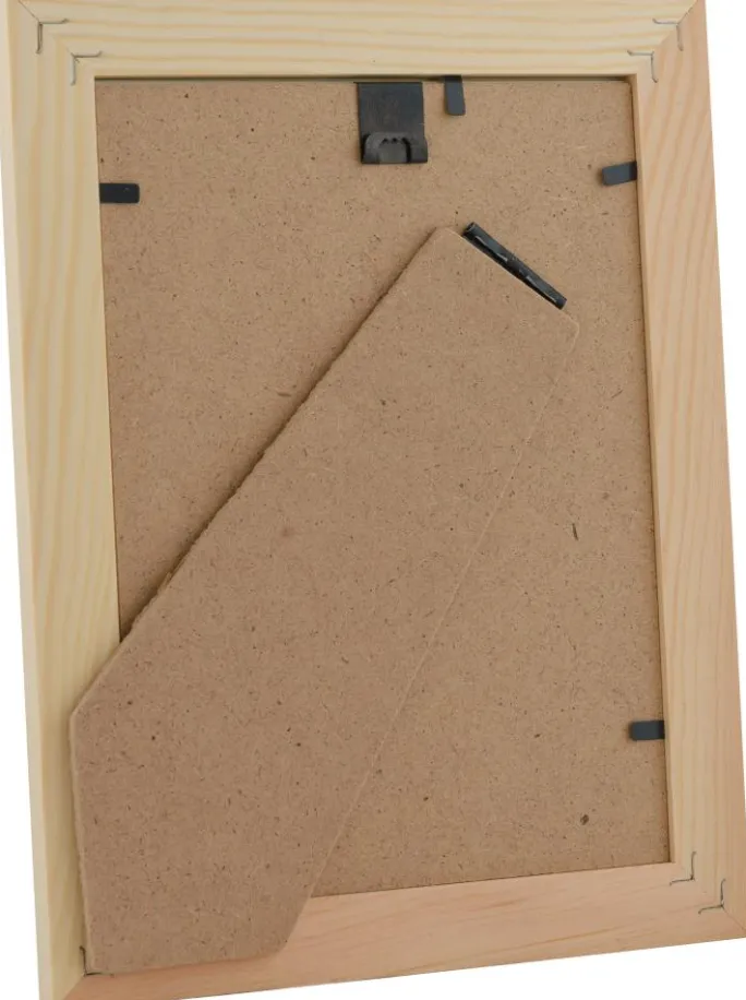 Ramme Trendline Natur 13x18 cm - Passepartout Hvid 10x12 cm