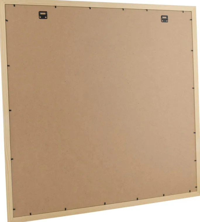 Ramme Trendline Nature 80x80 cm - Passepartout Sort 70x70 cm