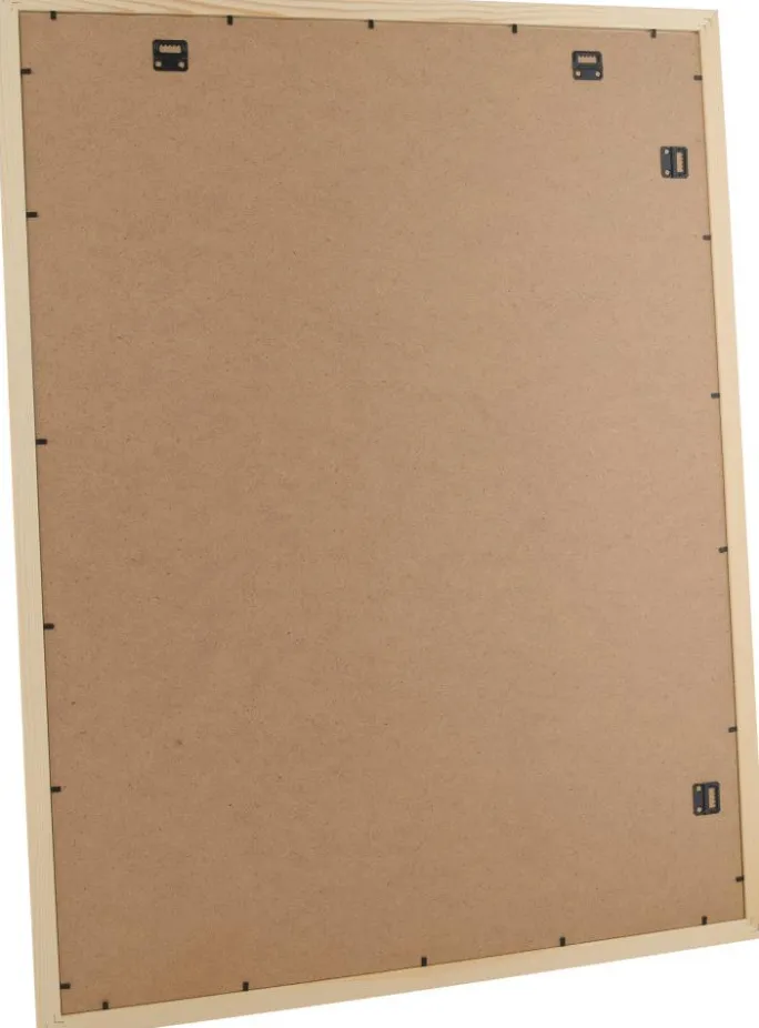 Ramme Trendline Naturlig 60x80 cm - Passepartout Hvid 19x28 inches