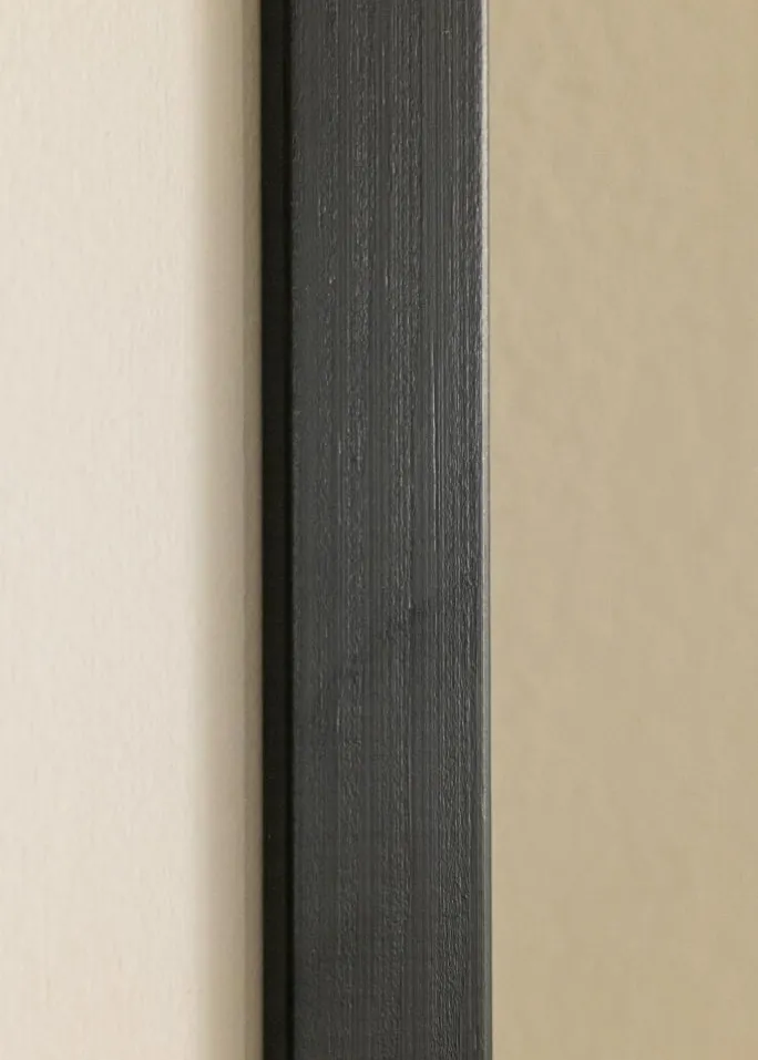Ramme Trendline Sort 70x100 cm - Passepartout Hvid 62x85 cm