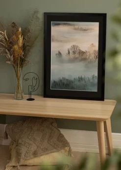 Ramme Trendline Sort 70x100 cm - Passepartout Sort 62x85 cm