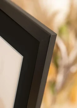 Ramme Trendline Sort 40x80 cm - Passepartout Sort 30x70 cm