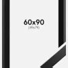 Ramme Trendline Sort 60x90 cm - Passepartout Sort 50x80 cm