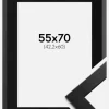 Ramme Trendline Sort 55x70 cm - Passepartout Sort 43,2x61 cm (A2+)