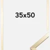 Ramme Trendy Akrylglas Guld 35x50 cm