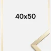 Ramme Trendy Akrylglas Guld 40x50 cm