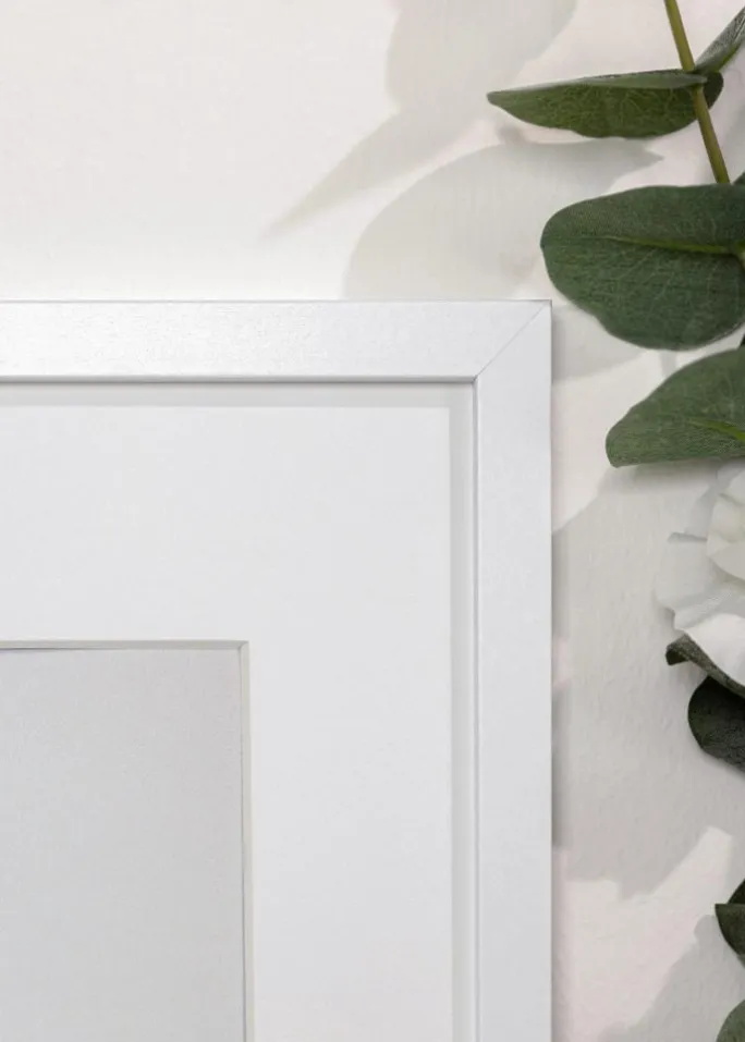 Ramme Trendy Akrylglas Hvid 42x59,4 cm (A2)