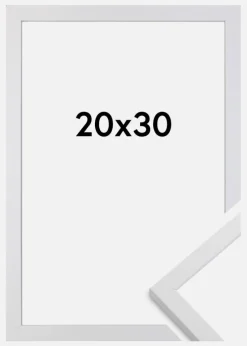 Ramme Trendy Akrylglas Hvid 20x30 cm