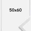 Ramme Trendy Akrylglas Hvid 50x60 cm