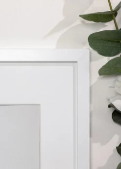 Ramme Trendy Akrylglas Hvid 60x90 cm