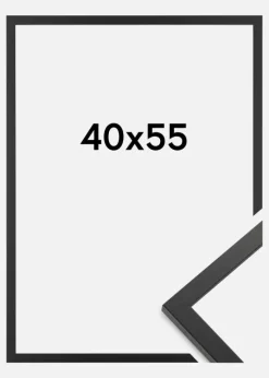 Ramme Trendy Akrylglas Sort 40x55 cm