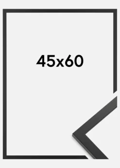 Ramme Trendy Akrylglas Sort 45x60 cm